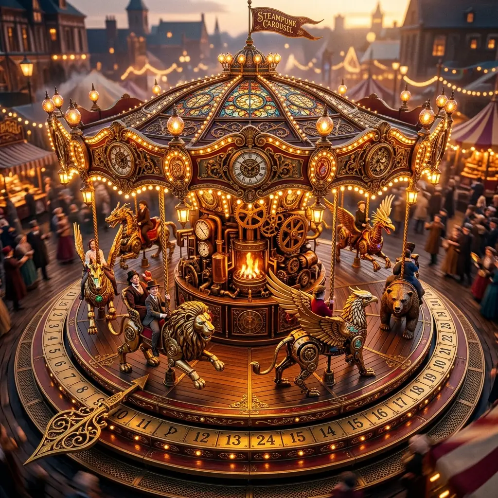 Carousel of Fate wheel game cover